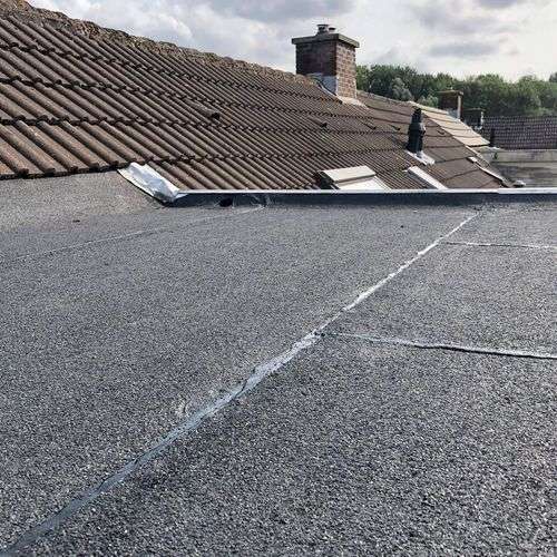 Nieuw plat dak gelegd in Dieren